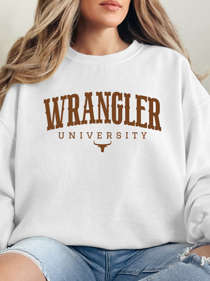 Wrangler University Graphic