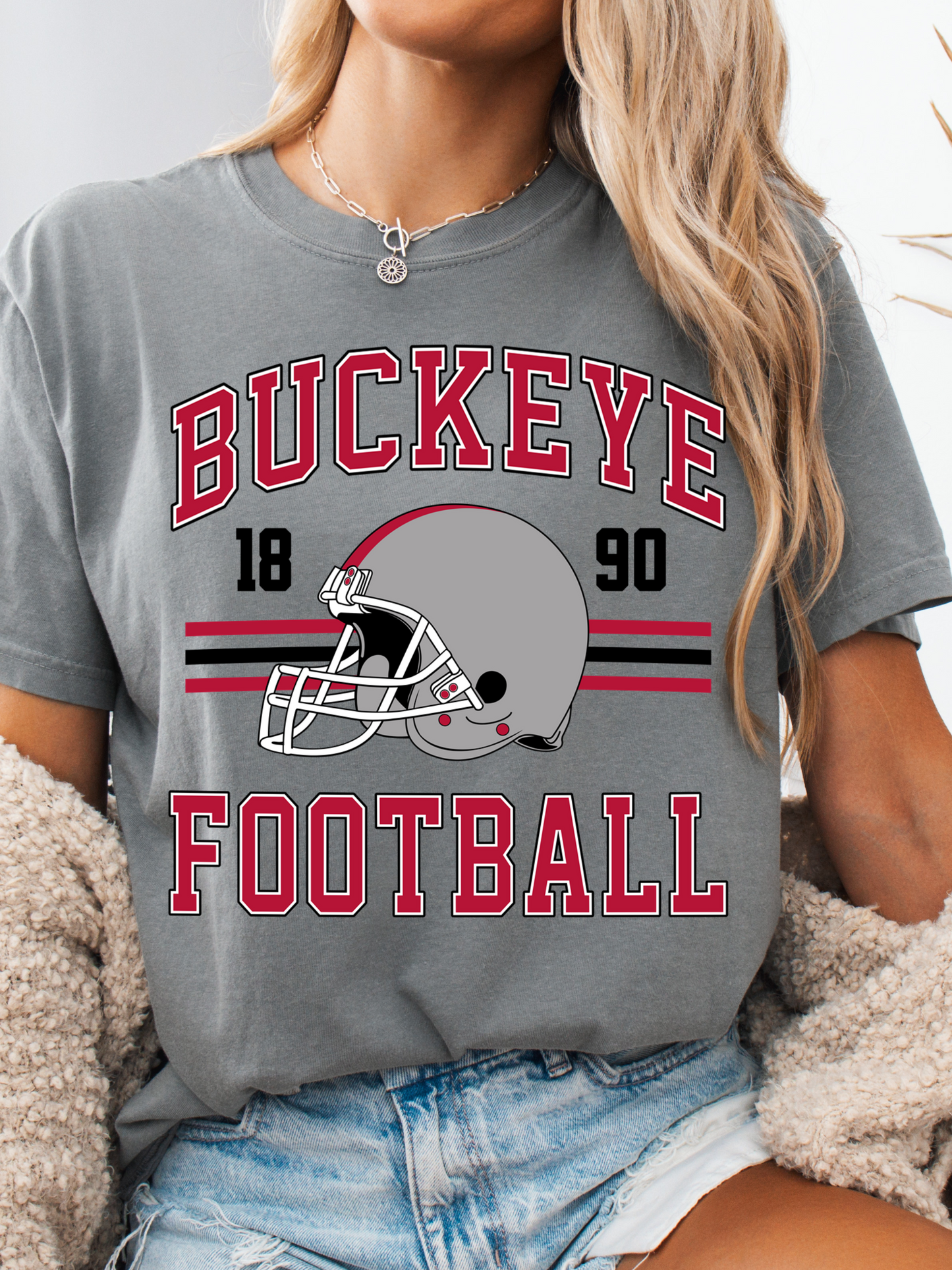 Buckeye Football Vintage Graphic