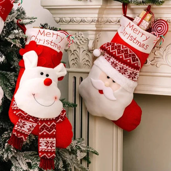 Santa's Reindeer Christmas Stockings