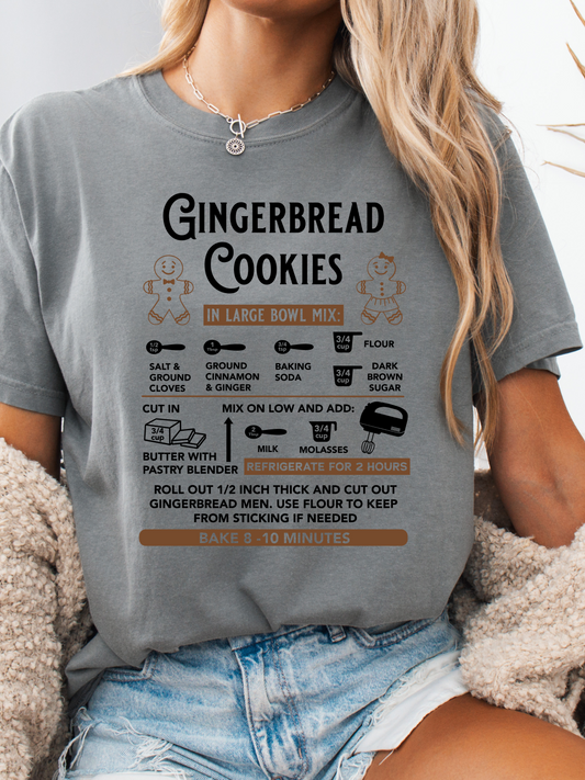 Gingerbread Recipe Graphic