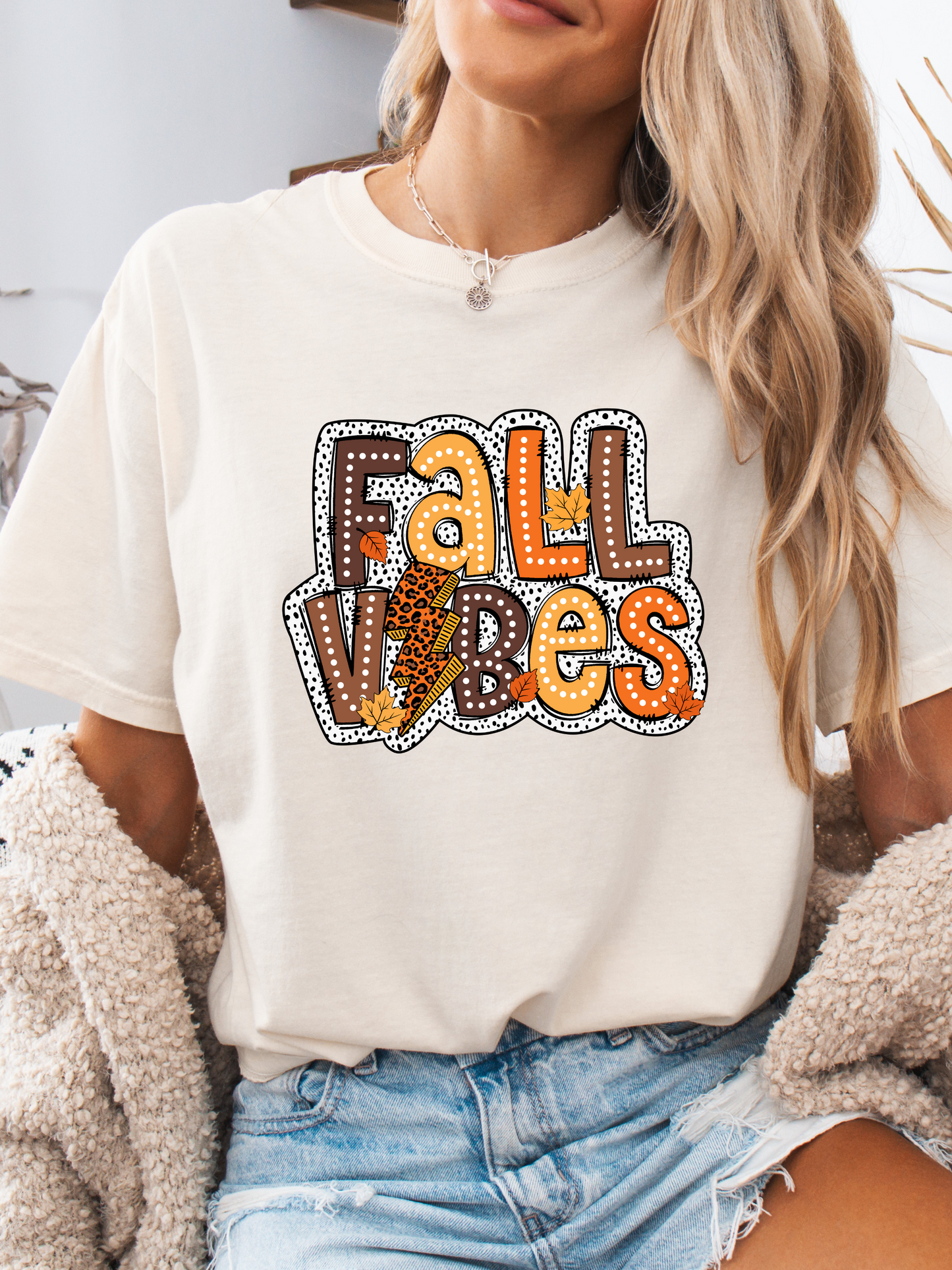 Fall Vibes Year Round Graphic