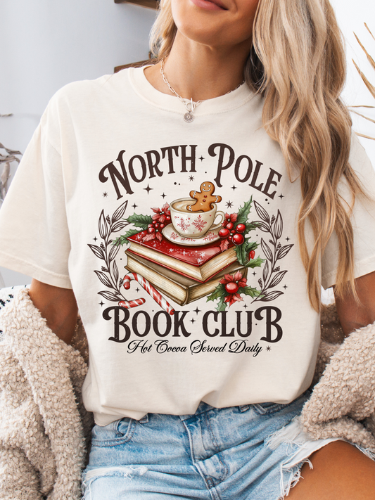 North Pole Book Club Graphic