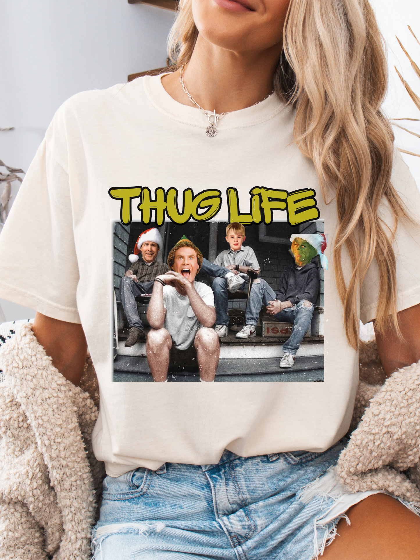 "Thug Life" Christmas Graphic