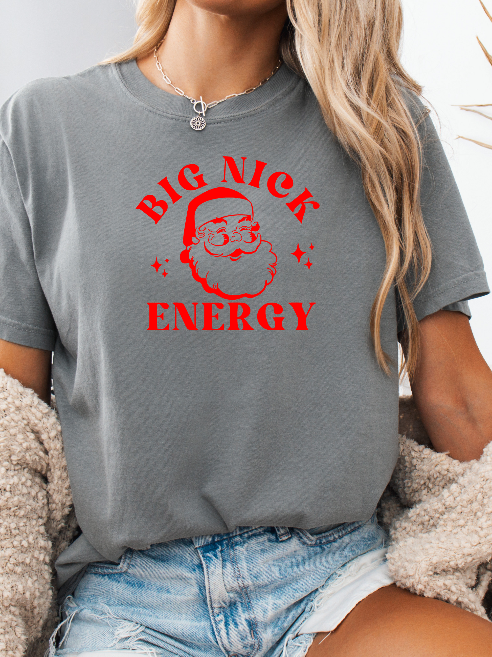 Shop Big Nick Energy Graphic online at Willow Boutique – best boutique for women’s fashion.