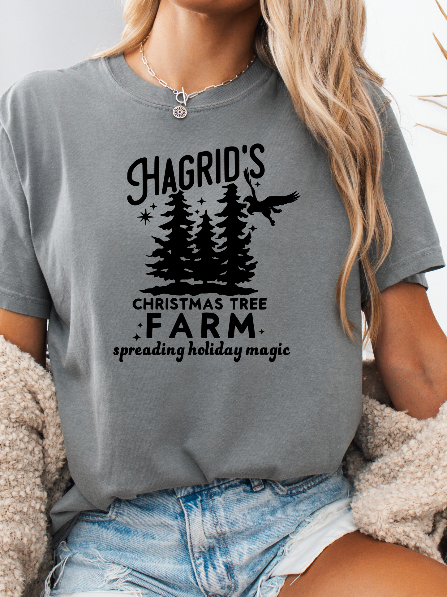 Hagrid's Christmas Farm Graphic