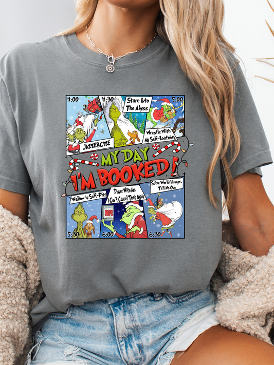 Booked and Busy XMAS Graphic