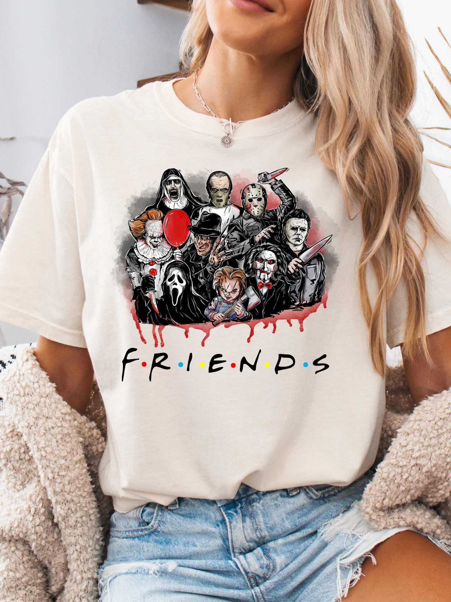 Friends Scream Graphic