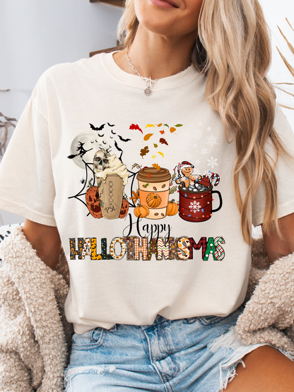 Happy Hallothankmas Graphic