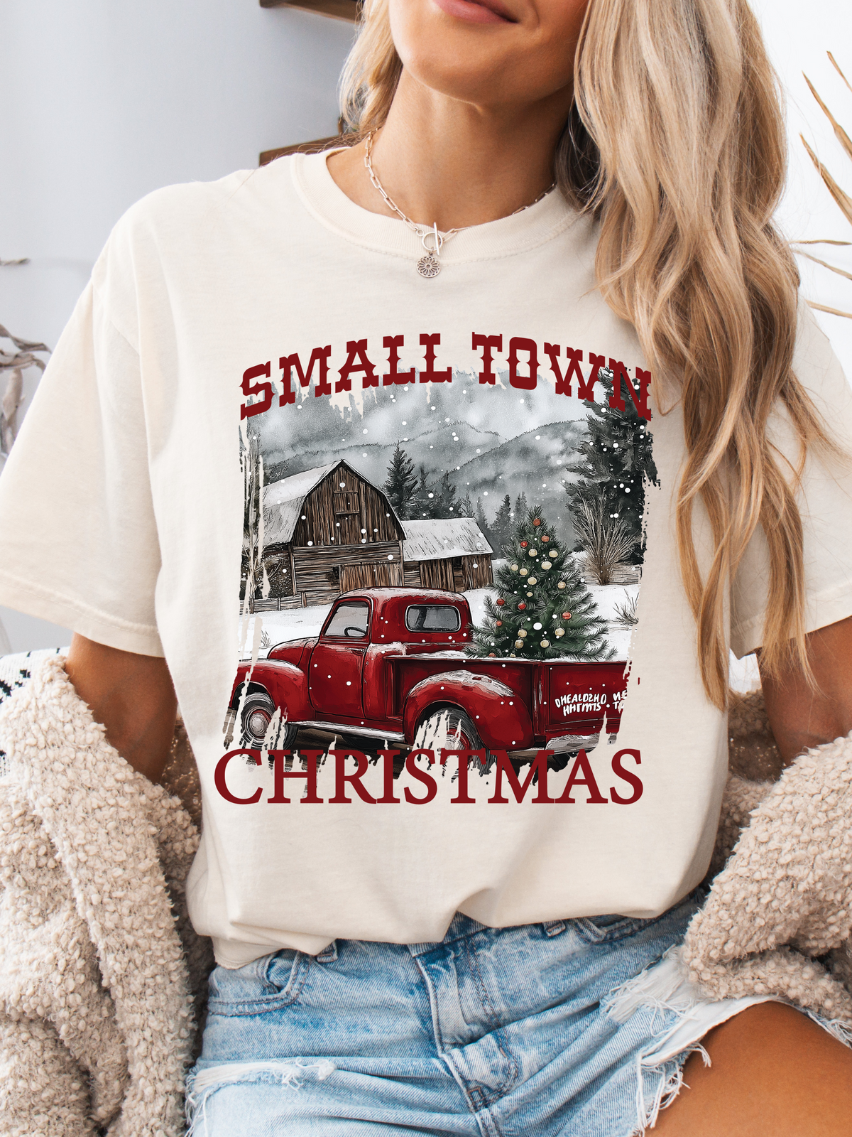 Small Town Christmas Graphic
