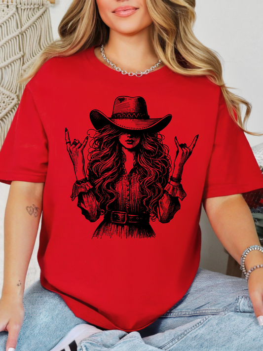 Lainey Cool Cowgirl Graphic