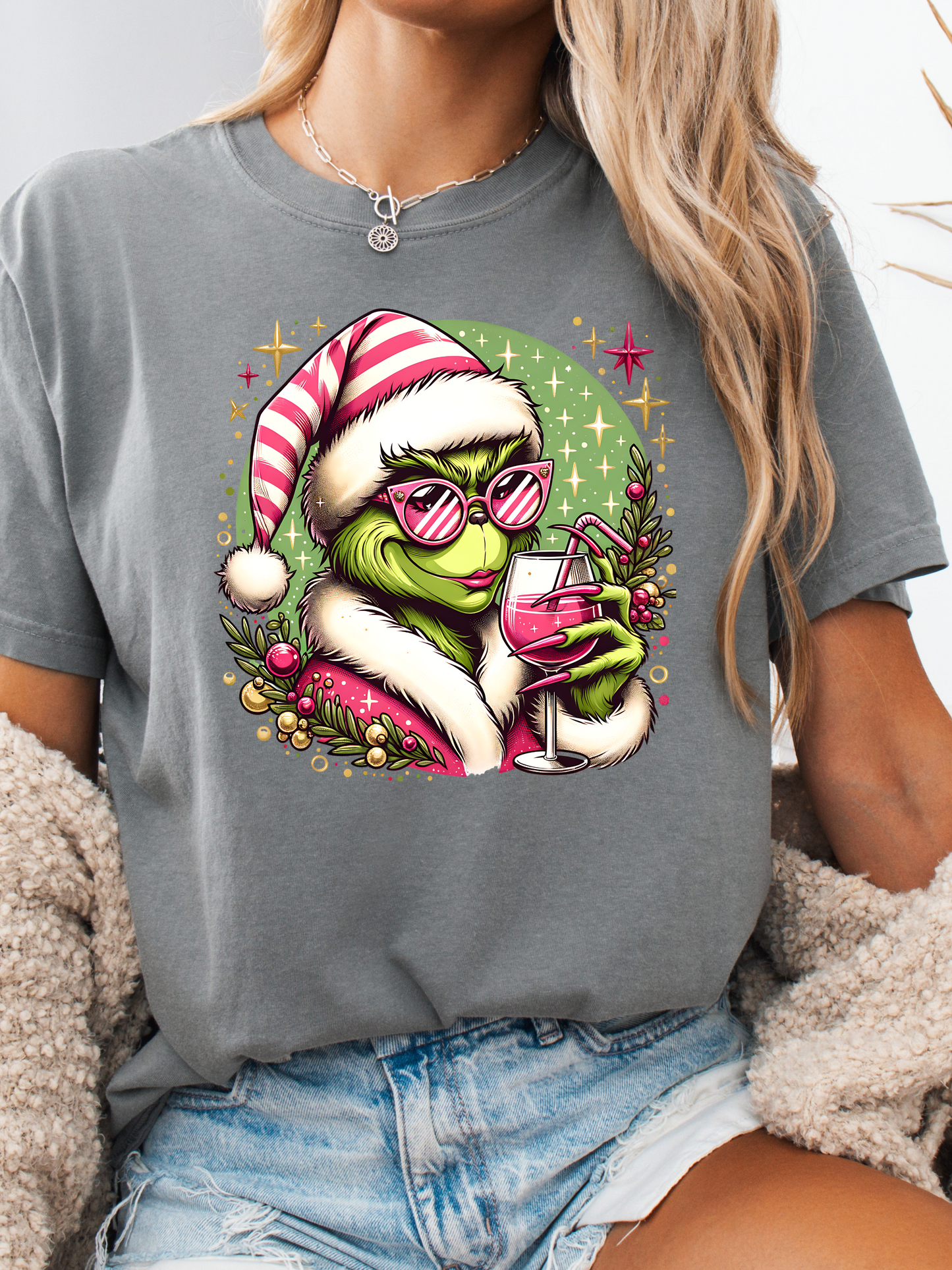 Pretty in Pink Christmas Graphic