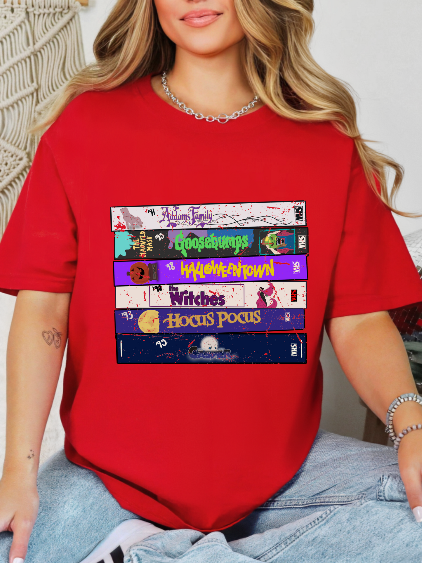 Spooky VHS Marathon Graphic