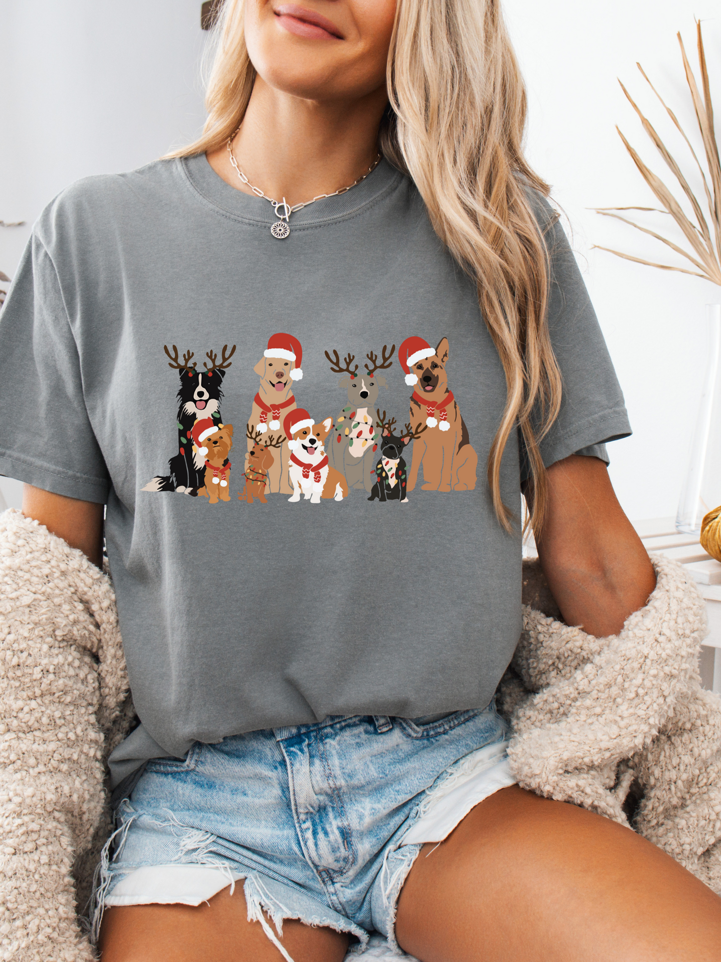 Holly Jolly Pups Graphic