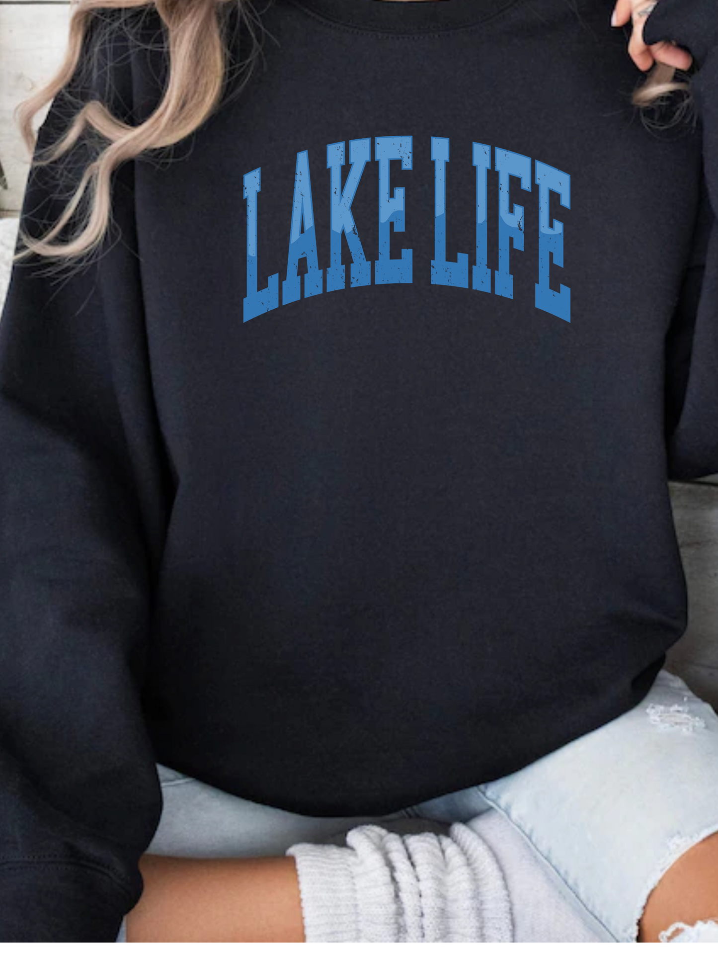 Lake Life Vibes Graphic