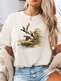 Golden Flight Mallard Graphic