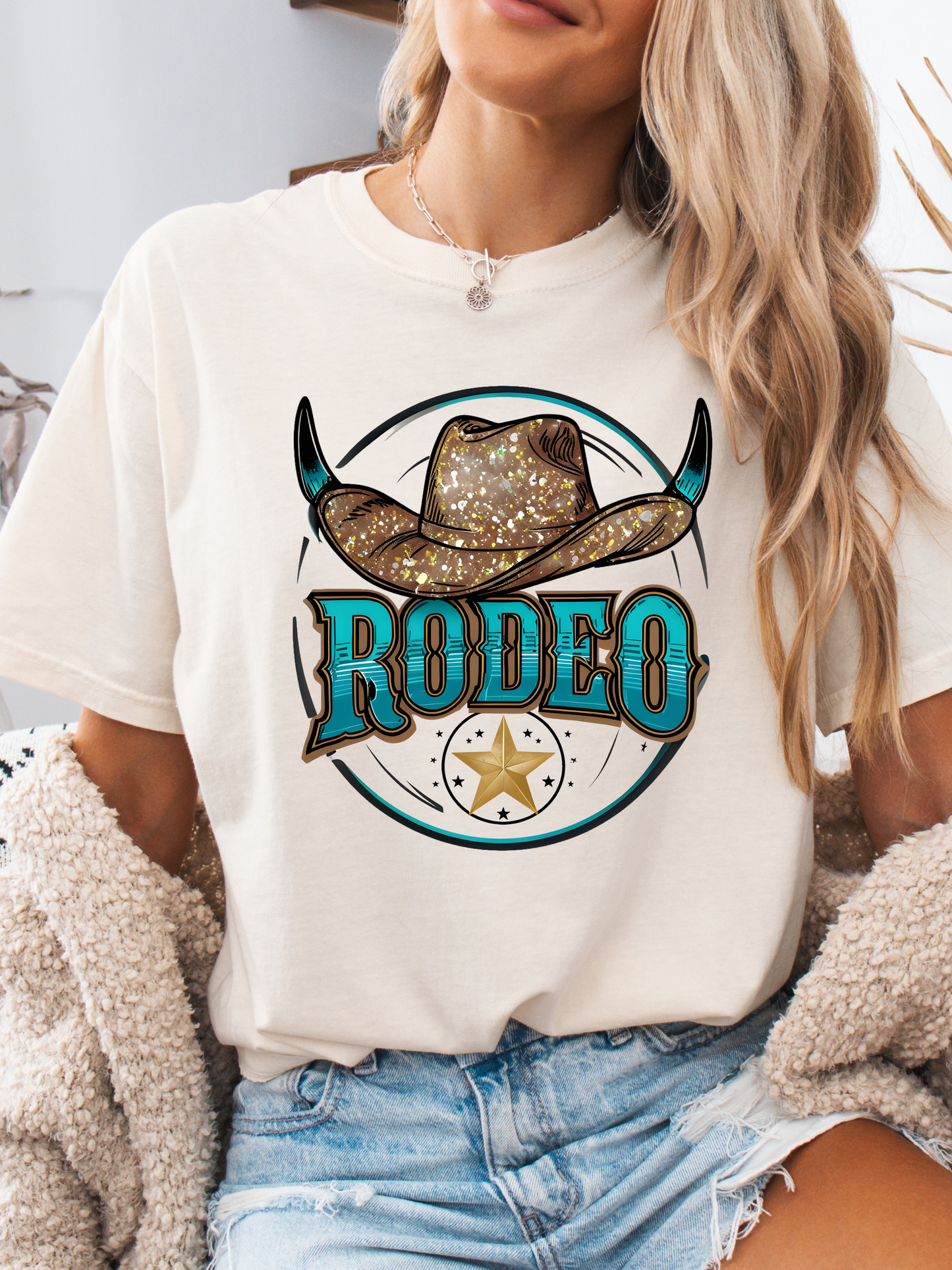 Turquoise Rodeo Club Graphic