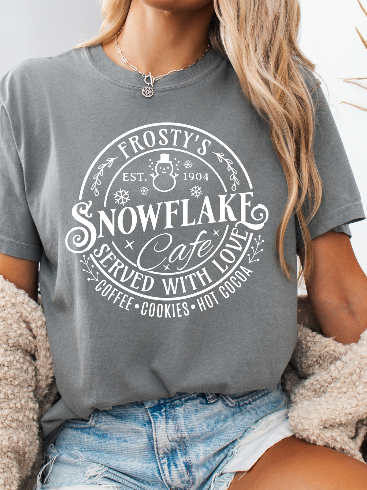 Frosty's Snowflake Cafe Graphic