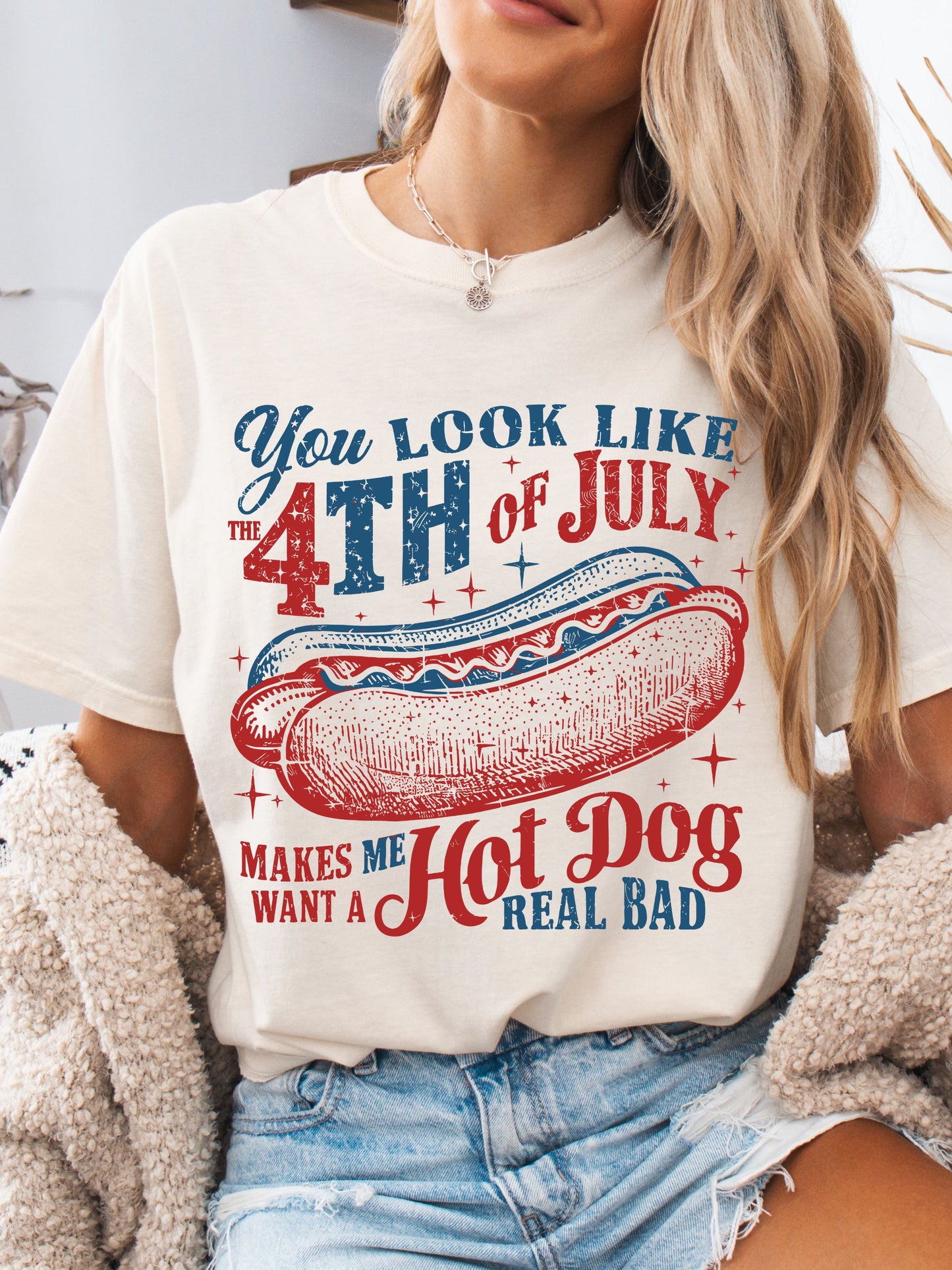 You Look Like The 4th Of July Graphic Tee