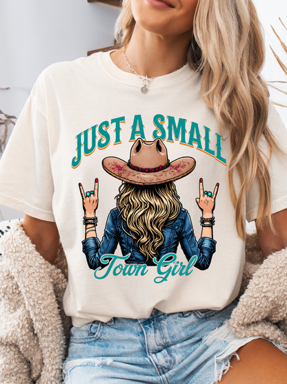 Small Town Cowgirl Graphic