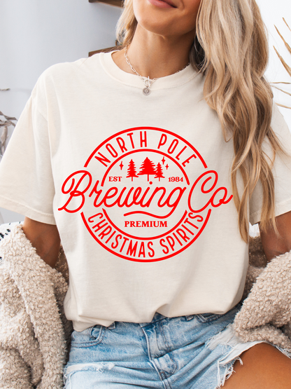 North Pole Brewing Company Christmas Graphic