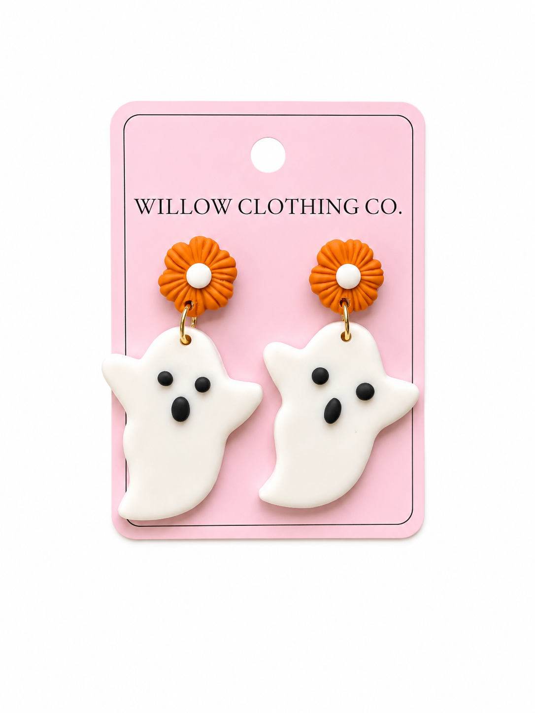 Blooming Ghost Dangle Earrings