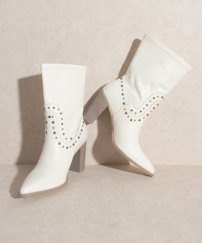 Cityscape Studded Boots