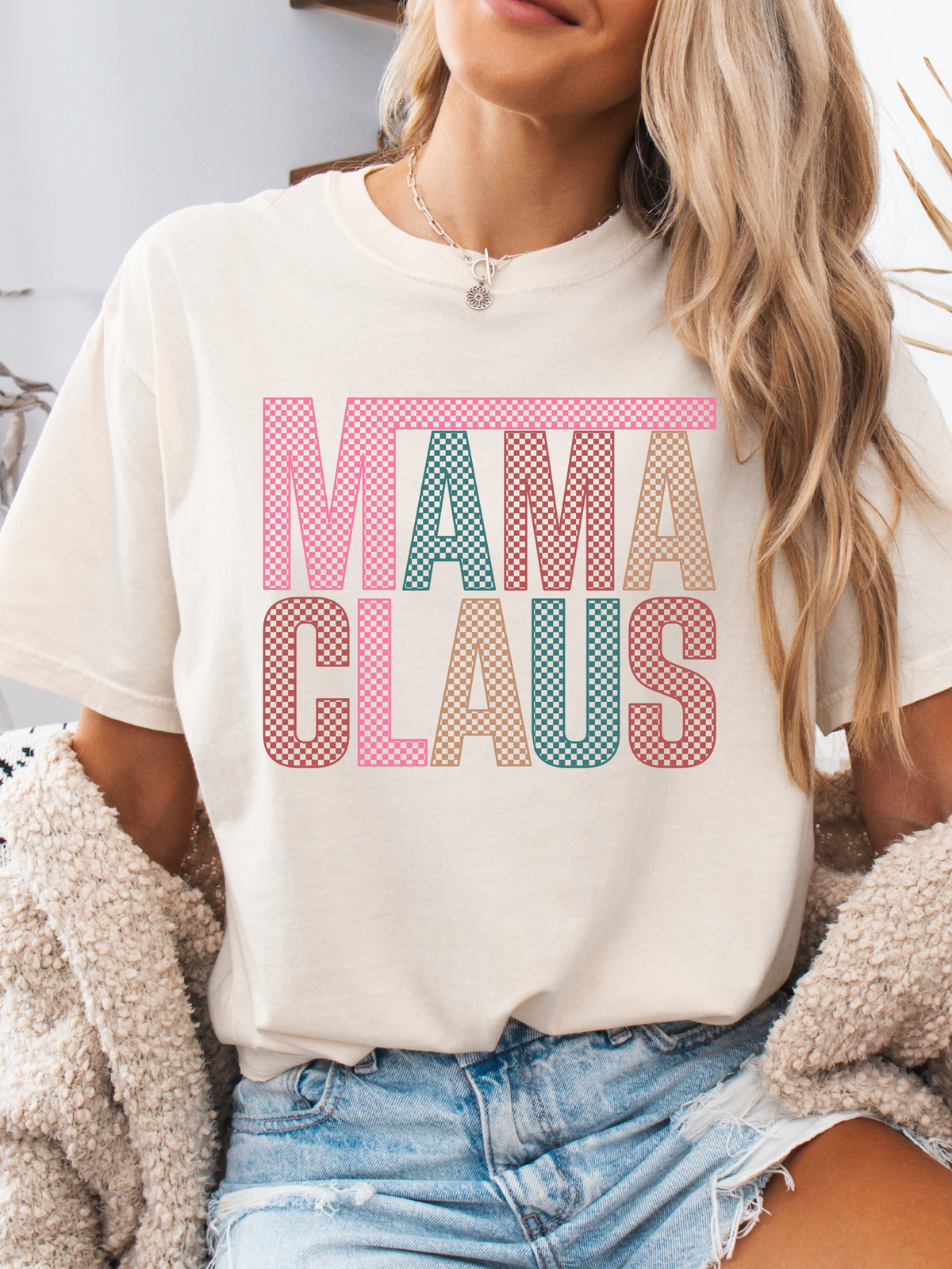 Mama Claus Christmas Graphic