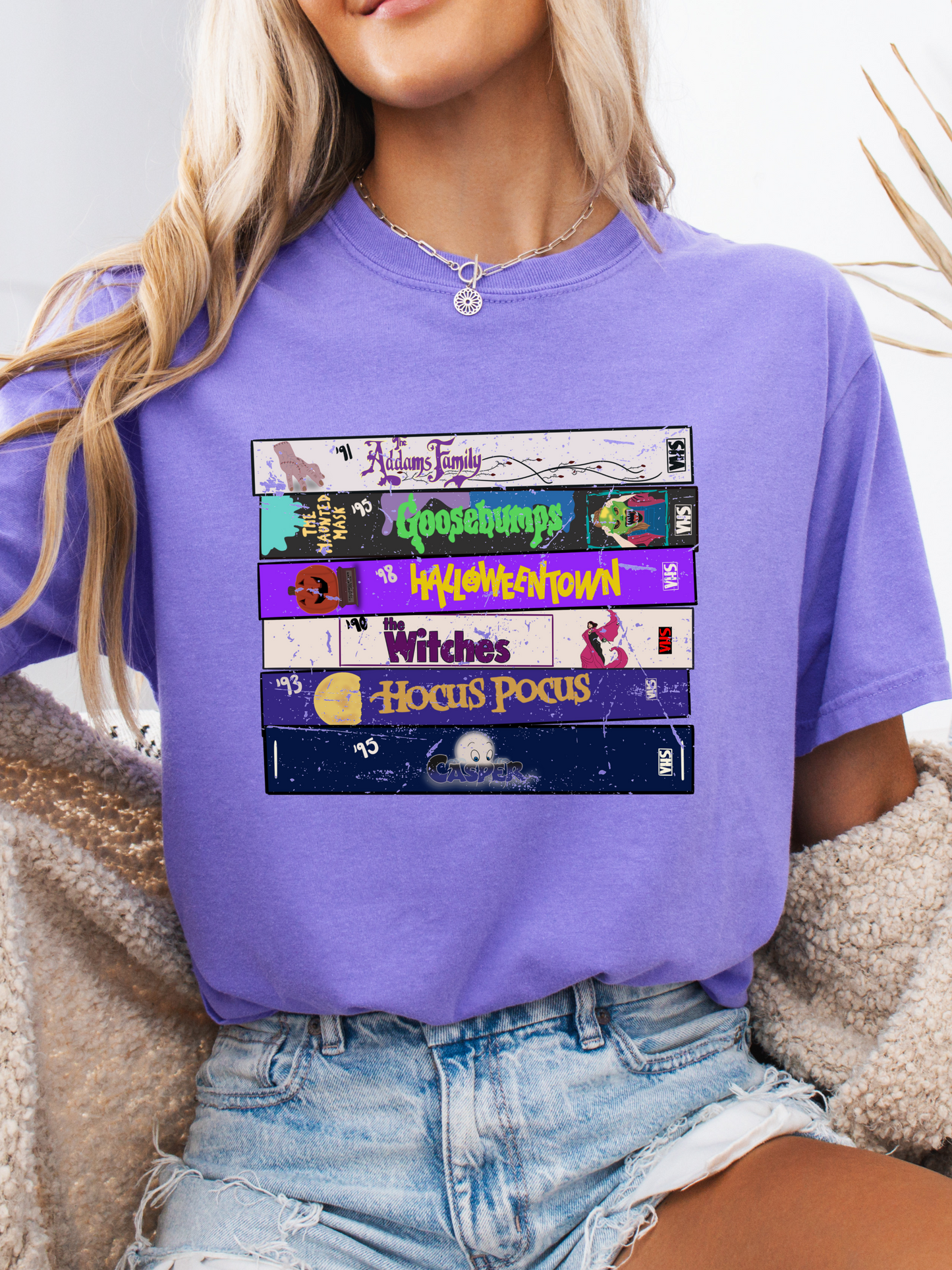 Spooky VHS Marathon Graphic