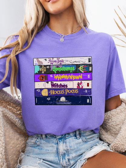 Spooky VHS Marathon Graphic