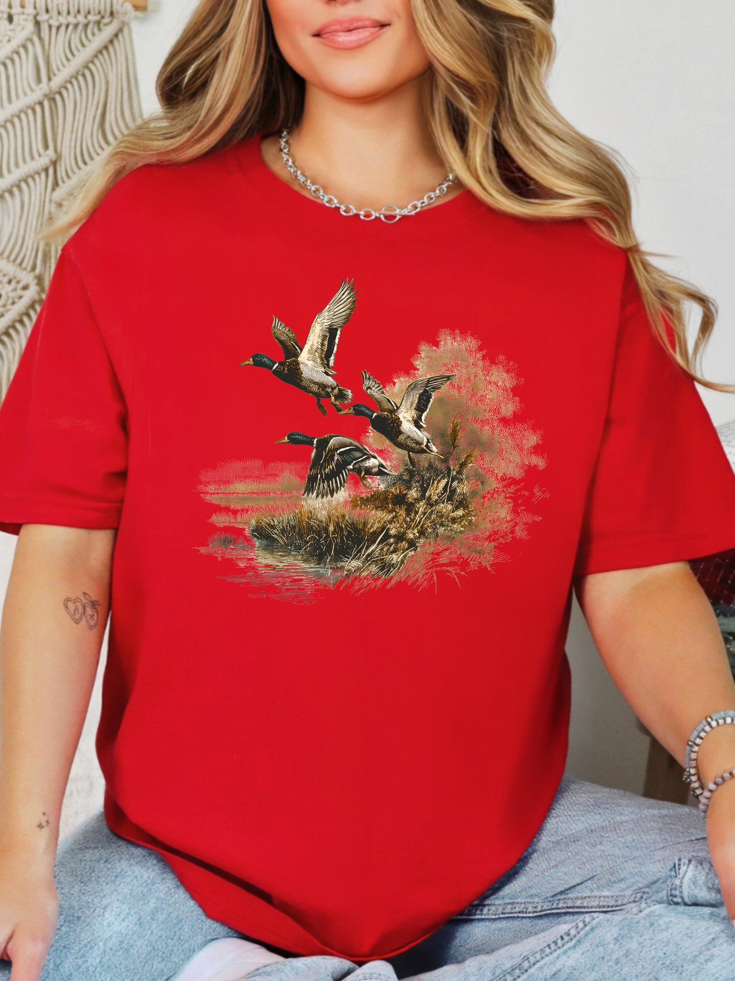 Golden Flight Mallard Graphic
