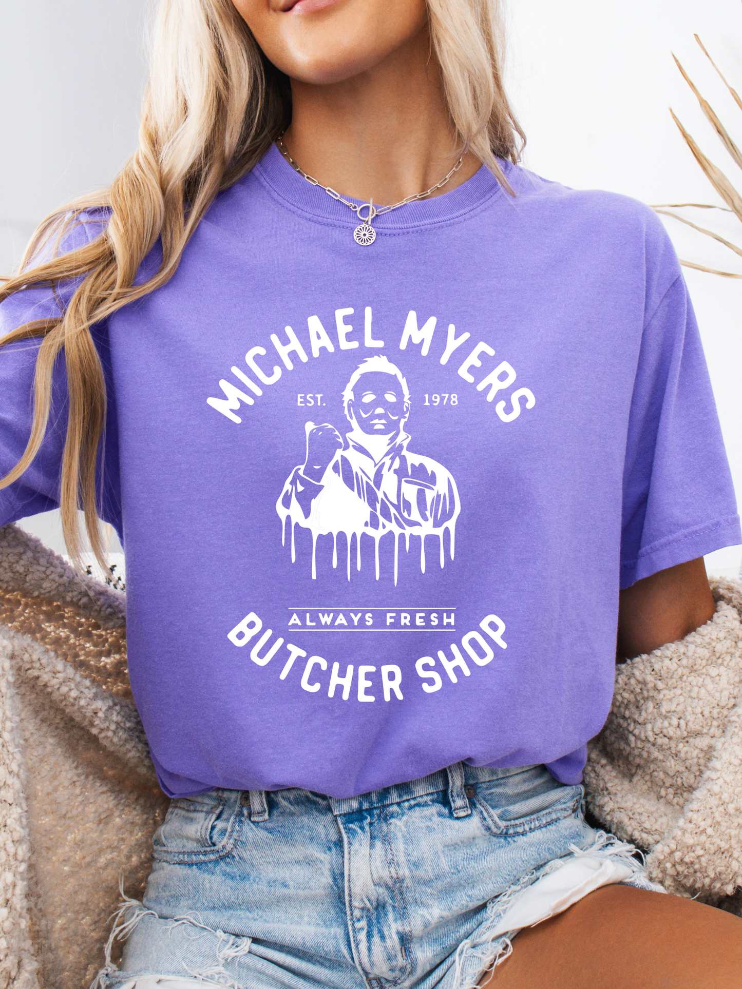 Michael Myers Butcher Shop Graphic