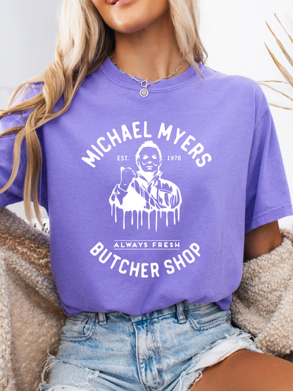 Michael Myers Butcher Shop Graphic