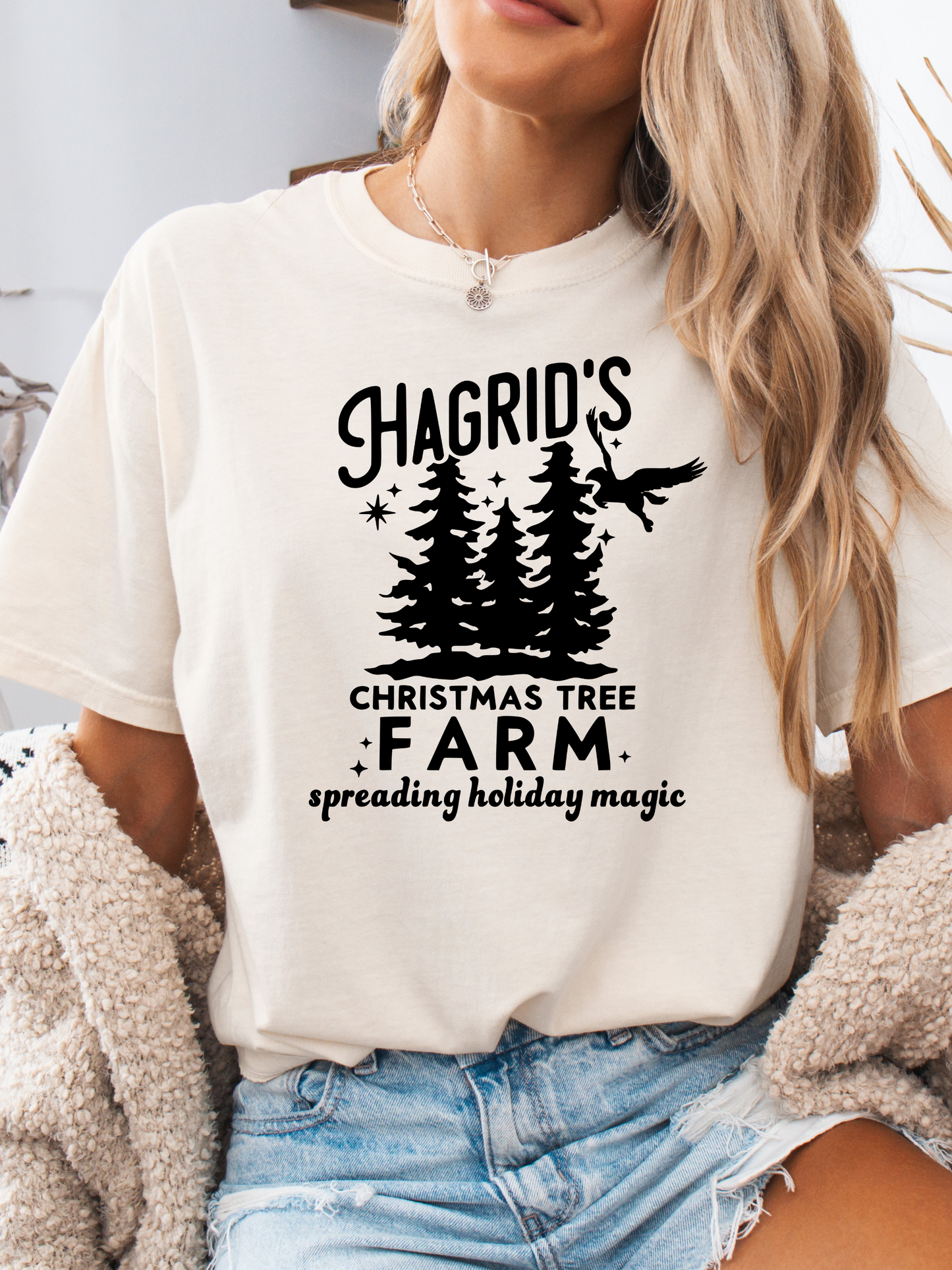 Hagrid's Christmas Farm Graphic