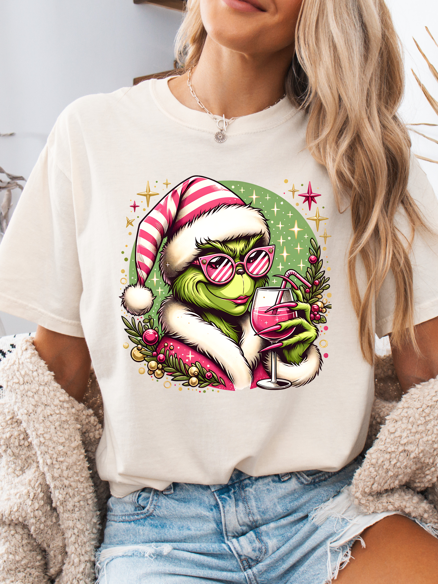 Pretty in Pink Christmas Graphic