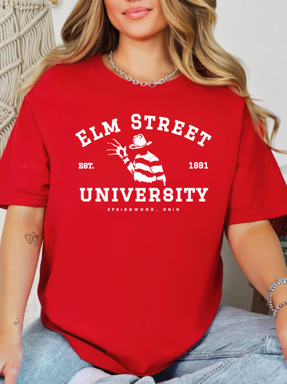 Elm Street University Graphic