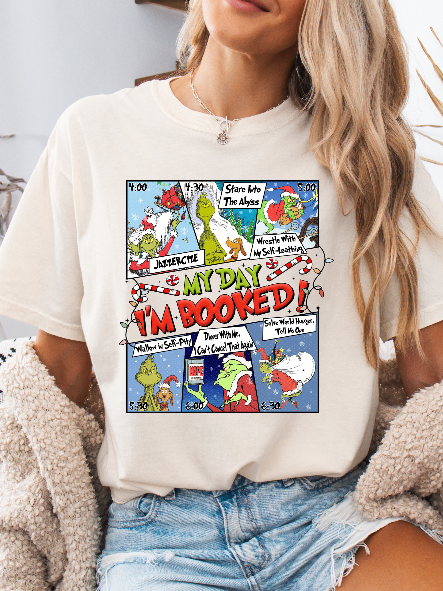 Booked and Busy XMAS Graphic