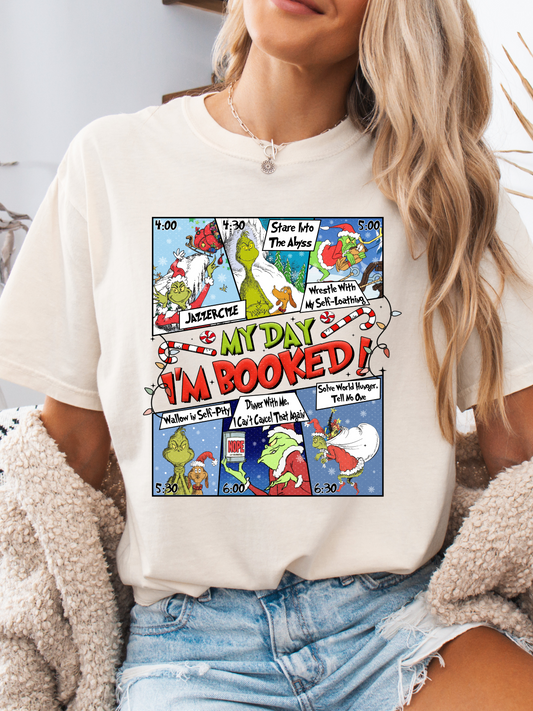 Booked and Busy XMAS Graphic