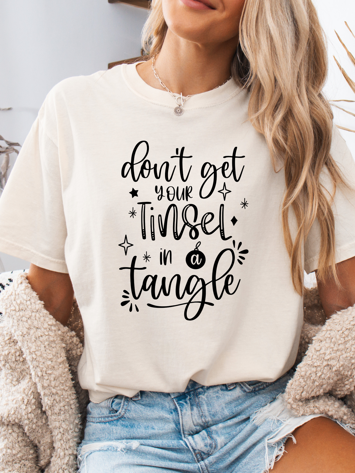 Tinsel in a Tangle Graphic