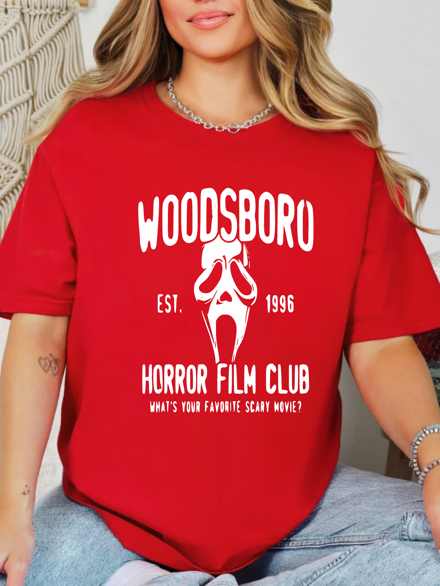 Woodsboro Horror Film Club Graphic