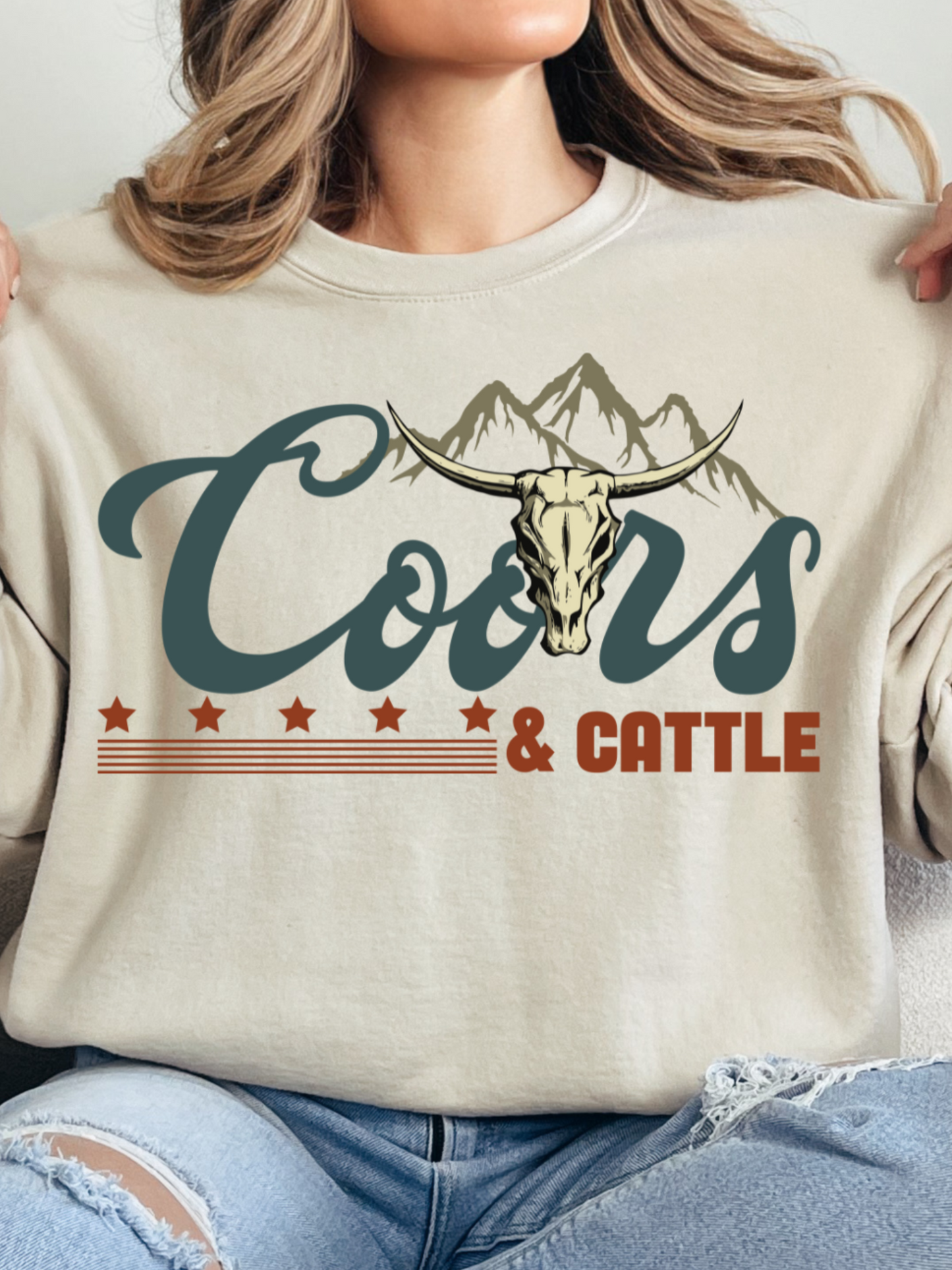 Coors And Cattle Graphic