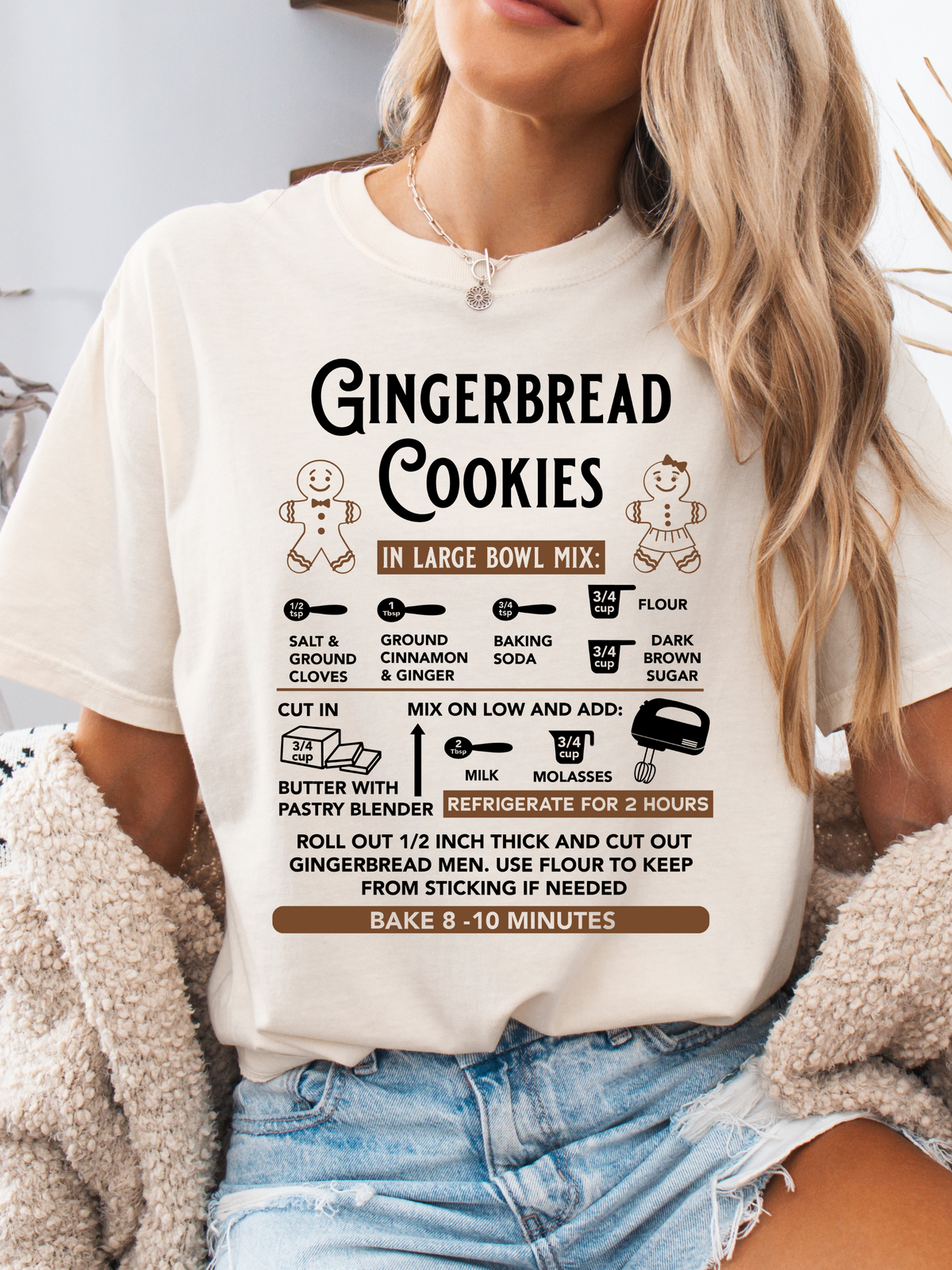 Gingerbread Recipe Graphic