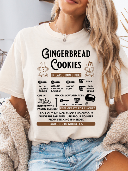 Gingerbread Recipe Graphic