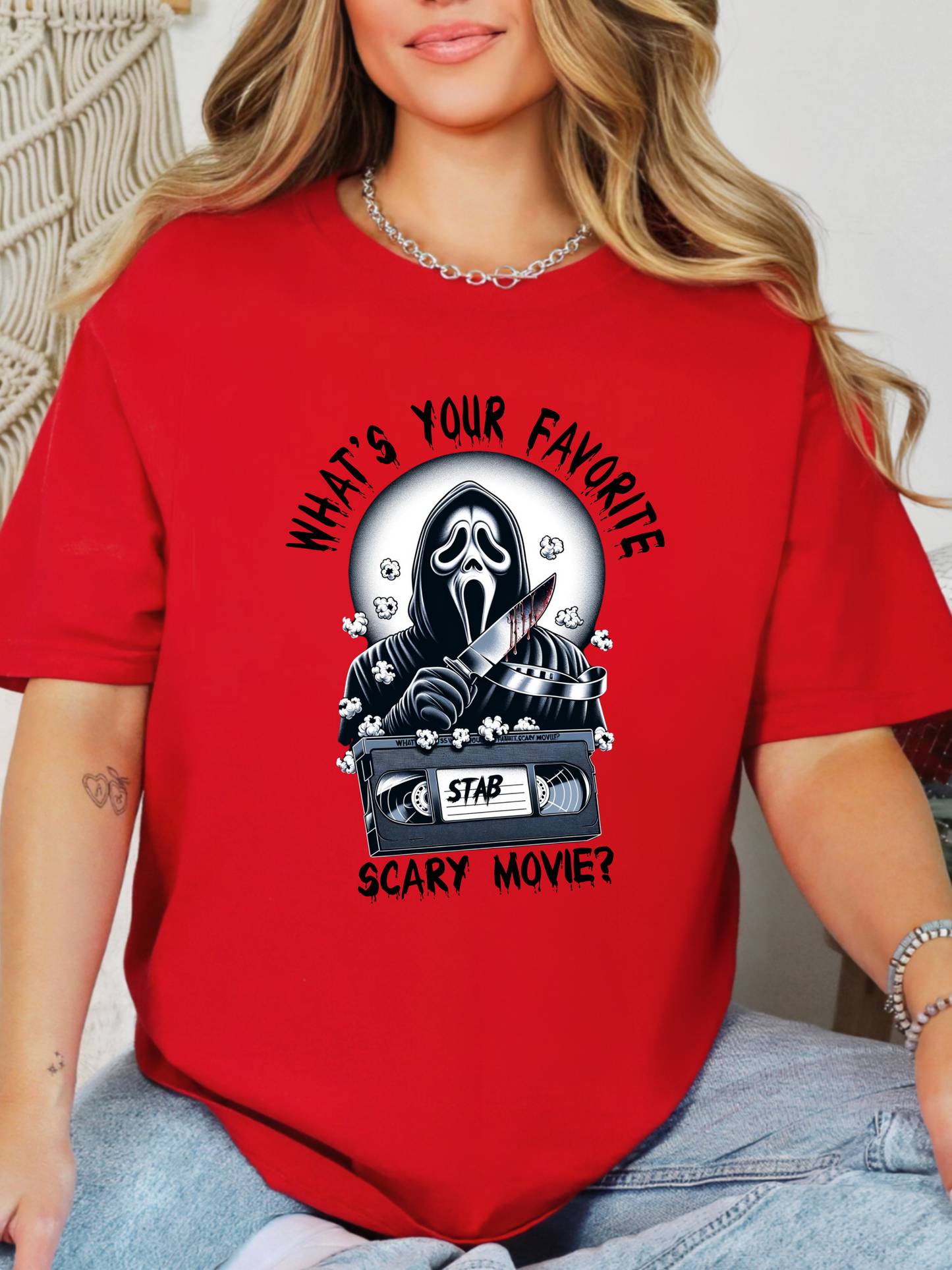 Favorite Scary Movie Graphic