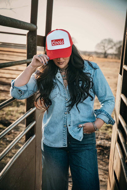 Coors Patch Foam Trucker Hat