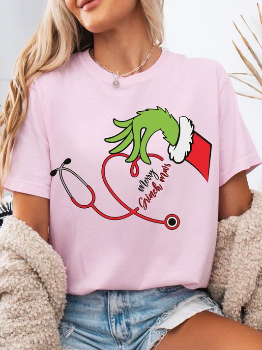 Christmas Nurse Graphic