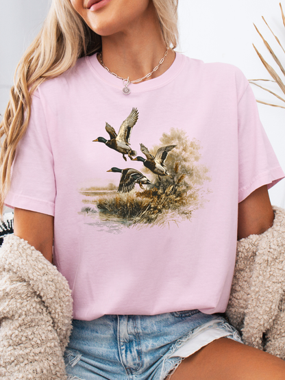 Golden Flight Mallard Graphic