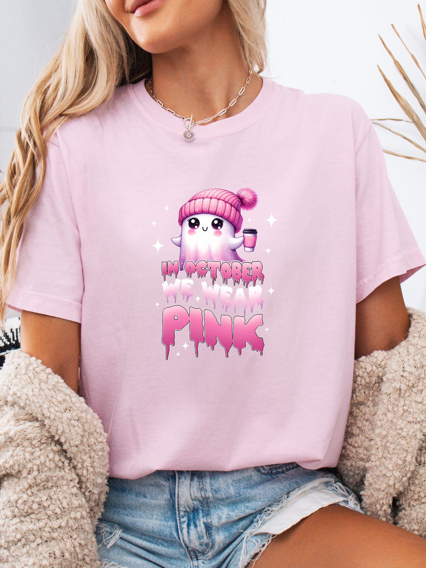In October we Wear Pink Graphic