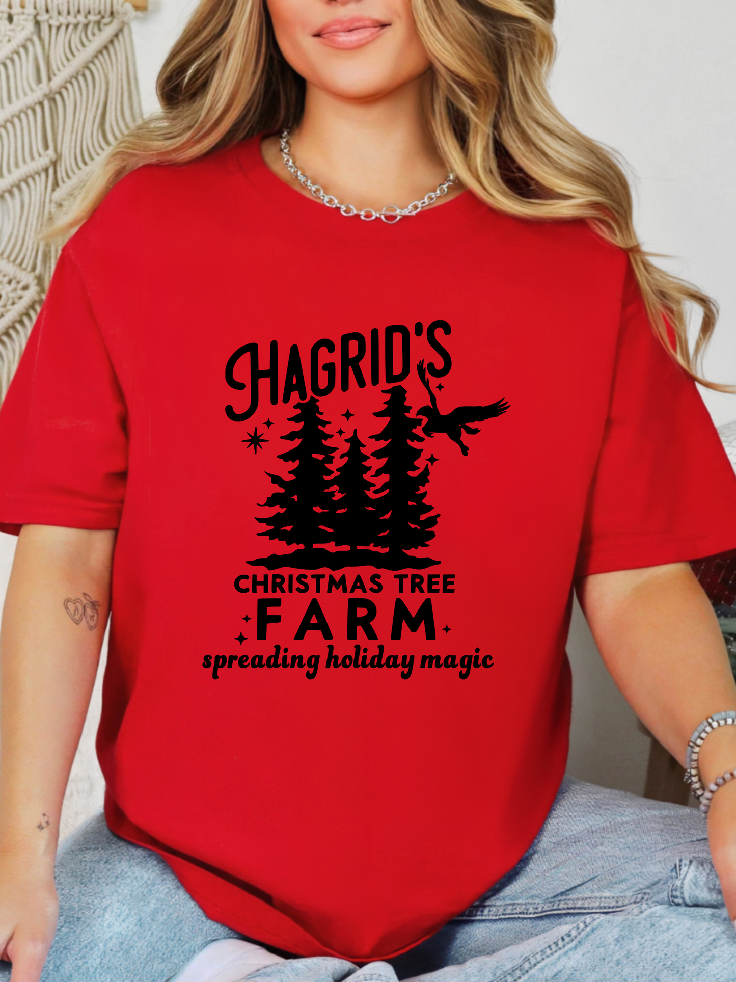 Hagrid's Christmas Farm Graphic