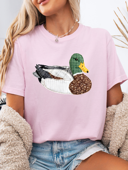 Patch Word Mallard Graphic