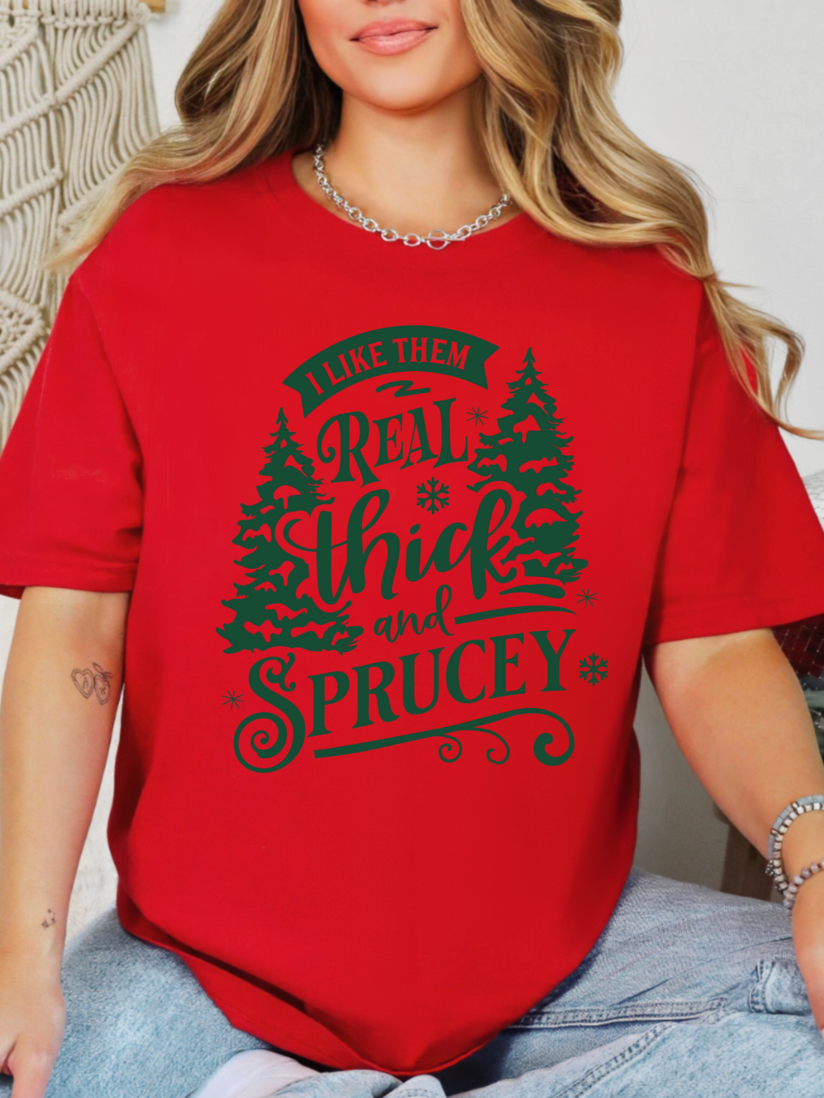 Thick and Sprucey Graphic